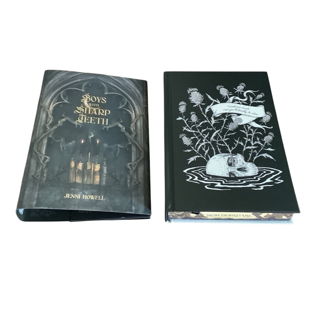 Boys with Sharp Teeth Signed by Jenni Howell Owlcrate Hardcover Special Edition